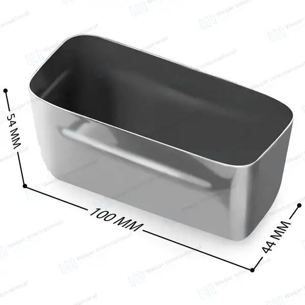 Endodontic Box 100 x 44 x 54mm 72 Holes Endo Stand - surgical instruments manufactured by Waqar International, Sialkot - view 3