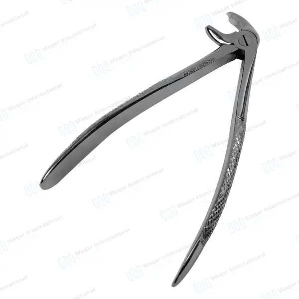 English Extracting Forceps #22 for Lower Molars - surgical instruments manufactured by Waqar International, Sialkot - view 7