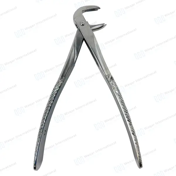 English Extracting Forceps #73 Lower Molars - surgical instruments manufactured by Waqar International, Sialkot - view 5