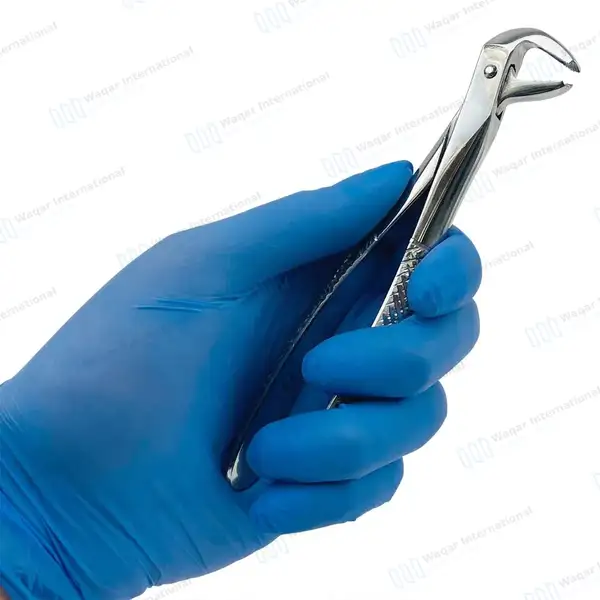 English Extracting Forceps #73 Lower Molars - surgical instruments manufactured by Waqar International, Sialkot - view 8