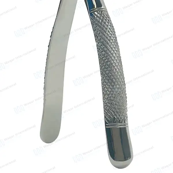 Dental Extracting Forceps No.44 Lower Anterior - dental instruments manufactured by Waqar International, Sialkot - view 3