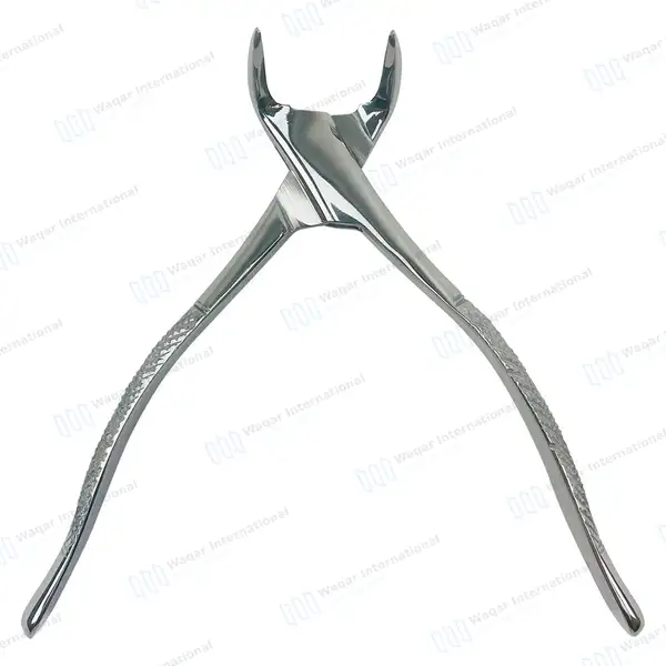 Dental Extracting Forceps No.44 Lower Anterior - dental instruments manufactured by Waqar International, Sialkot - view 4