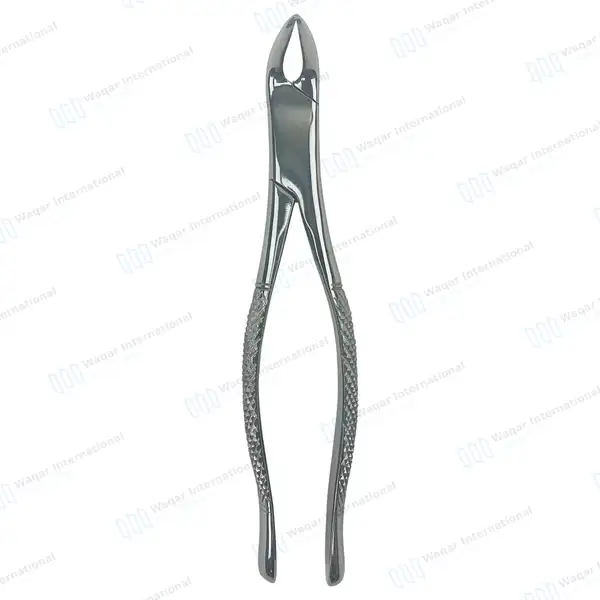 Dental Extracting Forceps No.44 Lower Anterior - dental instruments manufactured by Waqar International, Sialkot - view 6