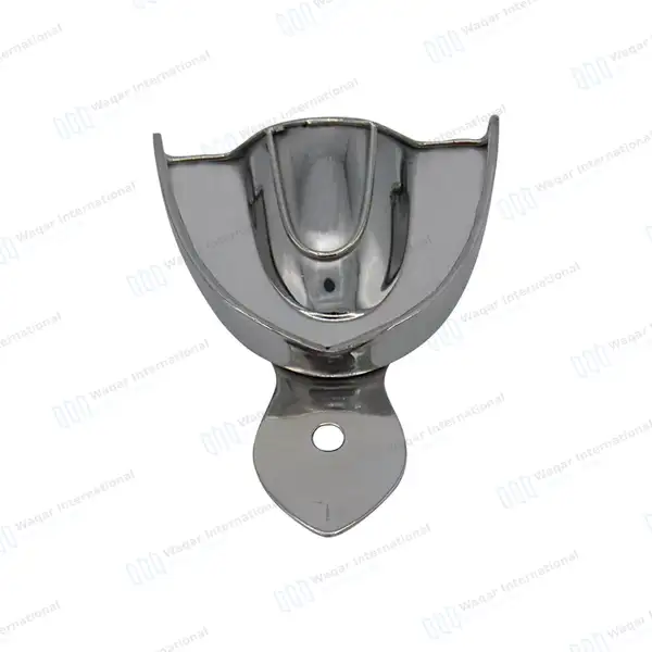 10 Dental Impression Tray Set Solid Upper & Lower XS, S, M, L, XL - surgical instruments manufactured by Waqar International, Sialkot - view 8