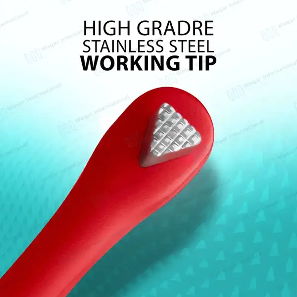 Molar Band Seater Bite Sticks Red with Serrated Tip - surgical instruments manufactured by Waqar International, Sialkot - view 2