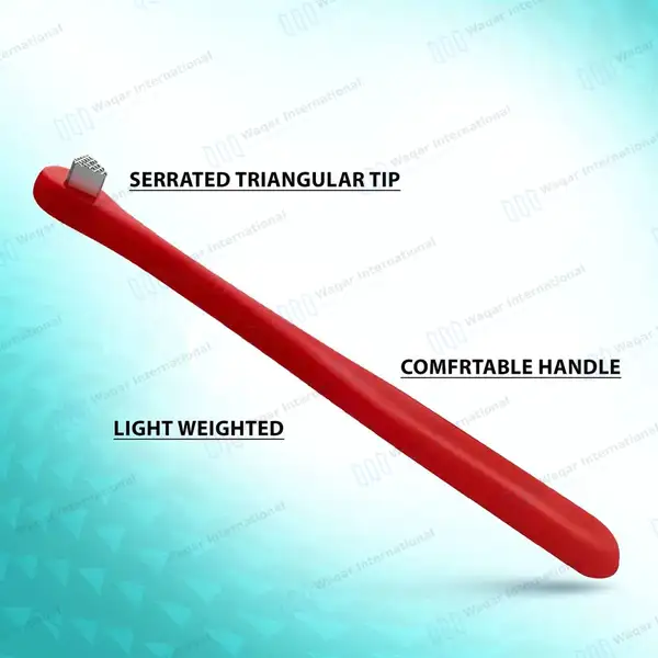 Molar Band Seater Bite Sticks Red with Serrated Tip - surgical instruments manufactured by Waqar International, Sialkot - view 4
