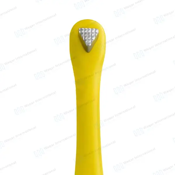 Molar Band Seater Bite Sticks Yellow with Serrated Tip - surgical instruments manufactured by Waqar International, Sialkot - view 2