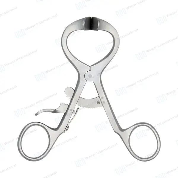 3 Molt Mouth Gag 3.5″ Pediatric - surgical instruments manufactured by Waqar International, Sialkot - view 2