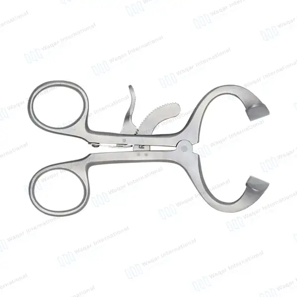 3 Molt Mouth Gag 3.5″ Pediatric - surgical instruments manufactured by Waqar International, Sialkot - view 6