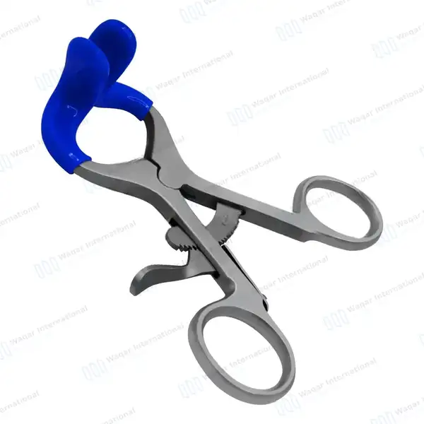 3 Molt Mouth Gag Blue 3.5″ Dental Surgical - surgical instruments manufactured by Waqar International, Sialkot - view 6