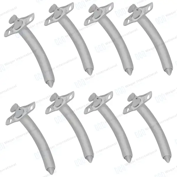 8 Pcs Jackson Trachea Tubes Set Size #3 – #10 - surgical instruments manufactured by Waqar International, Sialkot - view 5