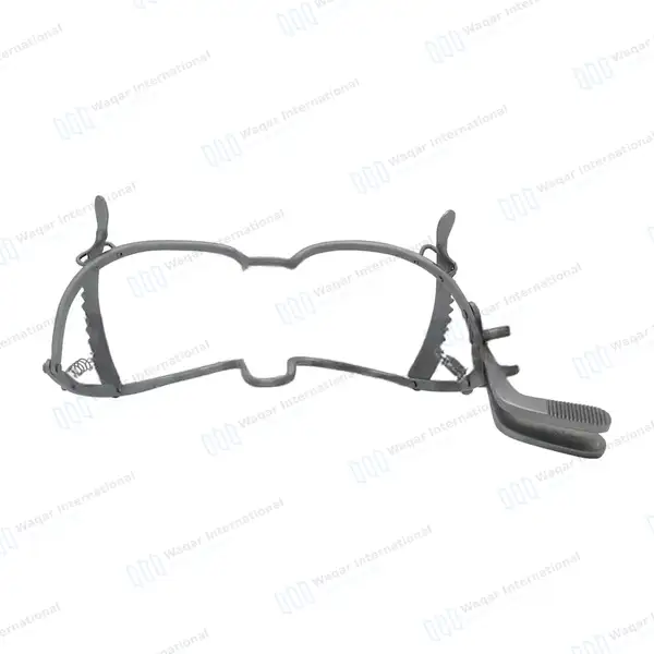 Whitehead Mouth Gag 9cm - surgical instruments manufactured by Waqar International, Sialkot - view 5