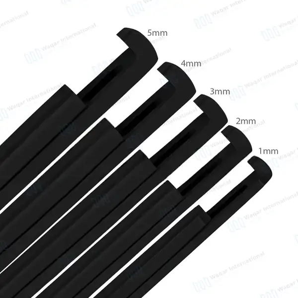 5 Pcs Kerrison Rongeurs Black Set 7″ Shaft 90° Up 1mm-5mm Bite - surgical instruments manufactured by Waqar International, Sialkot - view 5