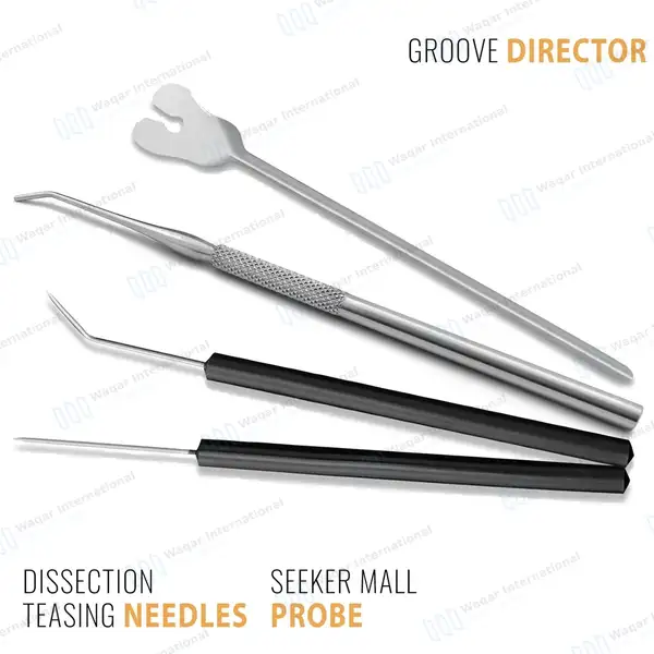 13 Pcs Anatomy Student Dissection Biology Kit - surgical instruments manufactured by Waqar International, Sialkot - view 7