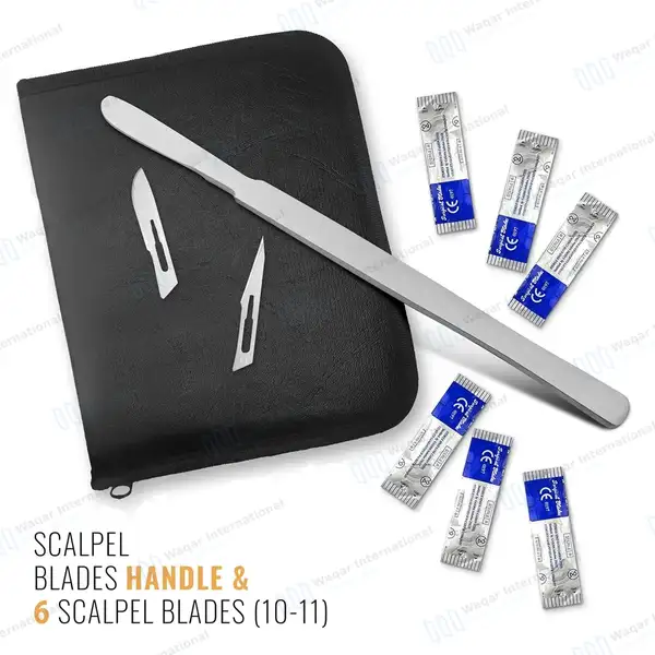 13 Pcs Anatomy Student Dissection Biology Kit - surgical instruments manufactured by Waqar International, Sialkot - view 8