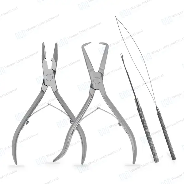 4 Pcs Hair Extension & Beading Tool Kit - beauty instruments manufactured by Waqar International, Sialkot - view 2