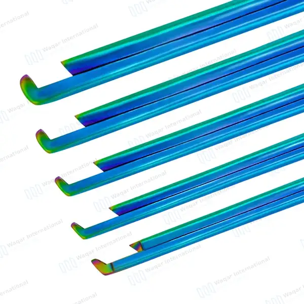 5 Rainbow Kerrison Rongeurs 7″ Shaft 40° Up Thin Footplate 1mm-5mm Bite - surgical instruments manufactured by Waqar International, Sialkot - view 5