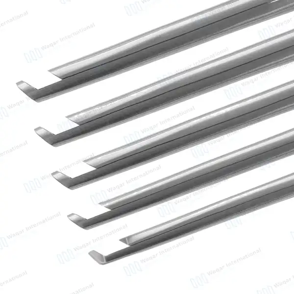 5 Pcs Kerrison Rongeurs Set 7″ Shaft 40° Up Thin Footplate 1mm-5mm Bite - surgical instruments manufactured by Waqar International, Sialkot - view 5