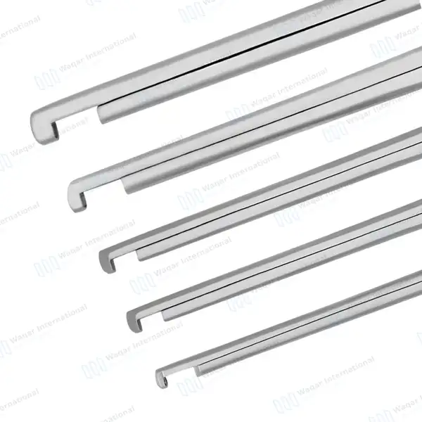 5 Kerrison Rongeurs Set 7″ Shaft 90° Down Thin Footplate 1mm-5mm Bite - surgical instruments manufactured by Waqar International, Sialkot - view 5