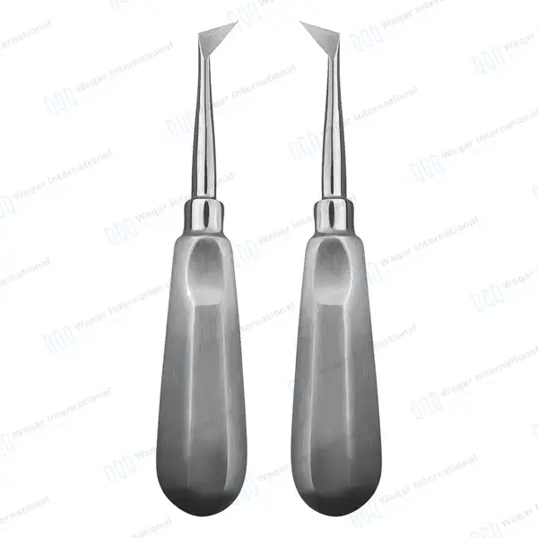 2 Pcs Cryer Root Elevator Set #44 & #45 - dental instruments manufactured by Waqar International, Sialkot - view 2