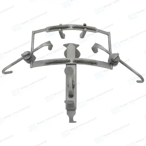 Dingman Mouth Gag Retractor with 3 Blades Set Oral Dental Instrument - surgical instruments manufactured by Waqar International, Sialkot - view 9