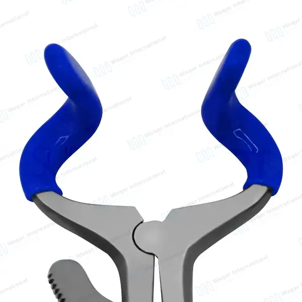 Molt Mouth Gag Blue 4.5″ Dental Surgical - surgical instruments manufactured by Waqar International, Sialkot - view 5