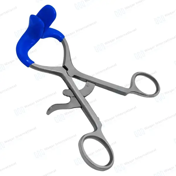 Molt Mouth Gag Blue 5.5″ Dental Surgical - surgical instruments manufactured by Waqar International, Sialkot - view 2