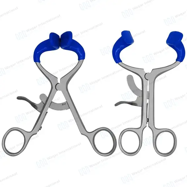 Molt Mouth Gag Blue 5.5″ Dental Surgical - surgical instruments manufactured by Waqar International, Sialkot - view 7