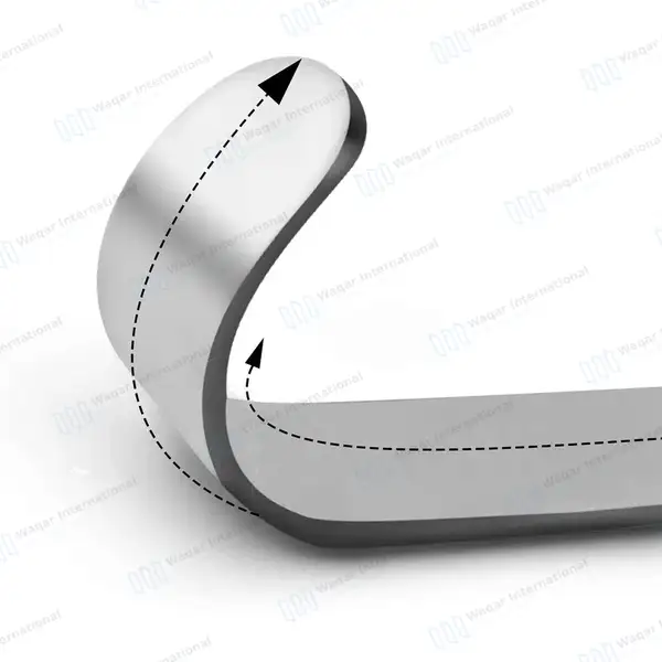 Wieder Tongue Depressor Large Blade 36mm Wide Serraed - surgical instruments manufactured by Waqar International, Sialkot - view 6
