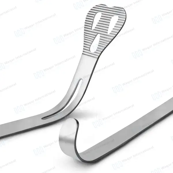 Wieder Tongue Depressor Large Blade 36mm Wide Serraed - surgical instruments manufactured by Waqar International, Sialkot - view 7