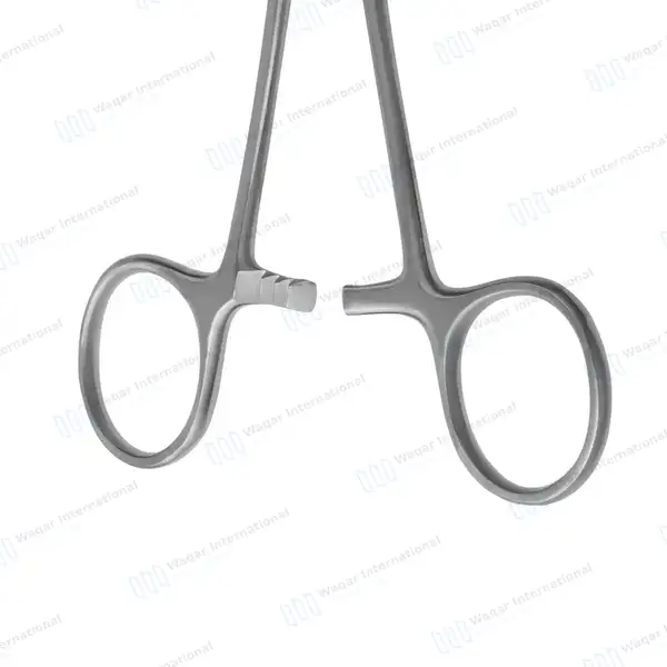 Crile Wood Needle Holder 6″ - surgical instruments manufactured by Waqar International, Sialkot - view 6