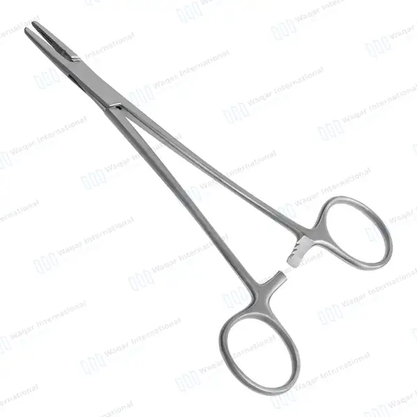 Crile Wood Needle Holder 6″ - surgical instruments manufactured by Waqar International, Sialkot - view 8