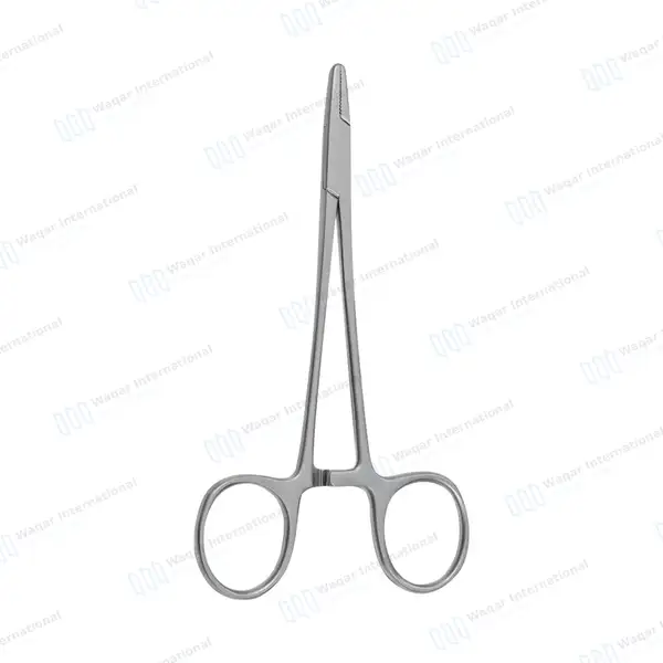 Baumgartner Needle Holder 5″ - surgical instruments manufactured by Waqar International, Sialkot - view 8