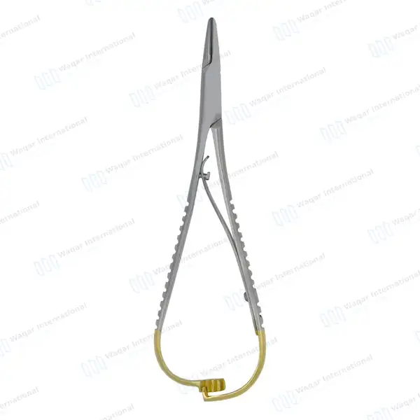 T/C Mathieu Ligature Elastic Placing Plier 5.5″ Elastomeric Orthodontic - surgical instruments manufactured by Waqar International, Sialkot - view 7