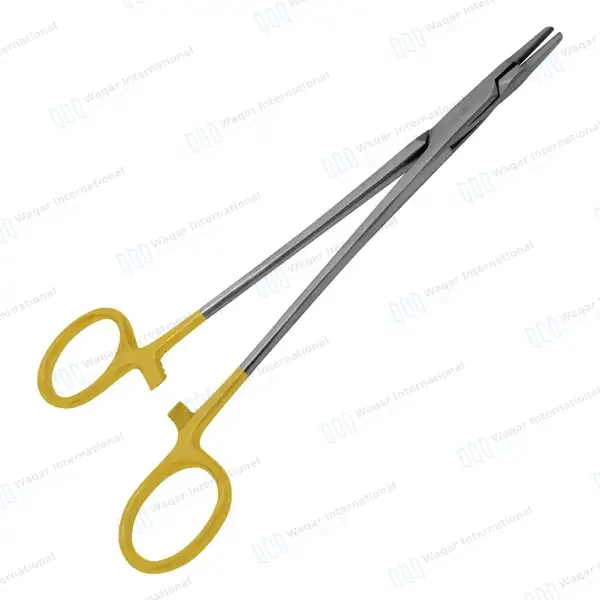 TC Ryder Needle Holder 9″ Serrated Tungsten Carbide Inserts - surgical instruments manufactured by Waqar International, Sialkot - view 9