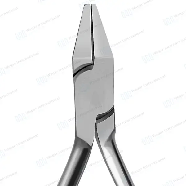 Adams Prosthetics Orthodontic Plier 5″ Flat Pyramid Beaks - surgical instruments manufactured by Waqar International, Sialkot - view 3