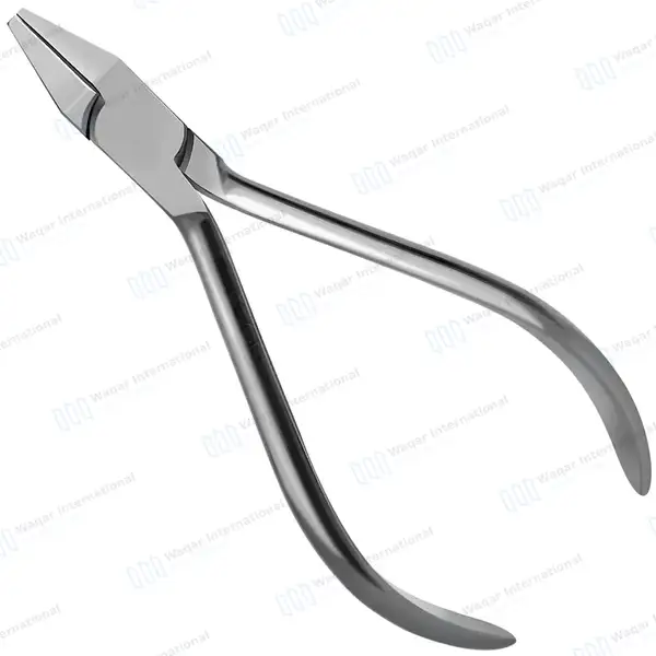 Adams Prosthetics Orthodontic Plier 5″ Flat Pyramid Beaks - surgical instruments manufactured by Waqar International, Sialkot - view 7