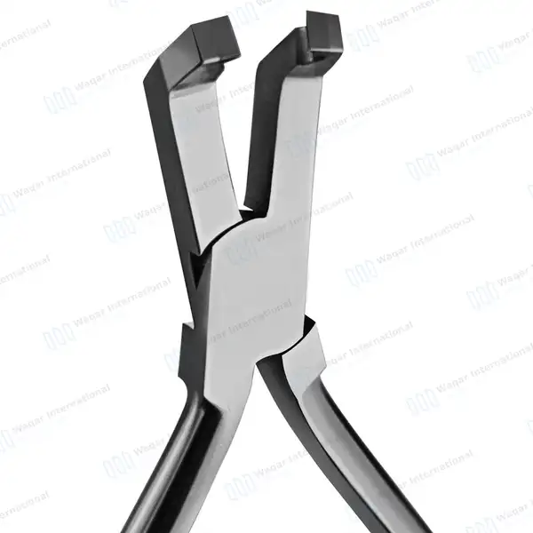 Angulated Bracket Remover Orthodontic Plier 5.5″ - surgical instruments manufactured by Waqar International, Sialkot - view 2