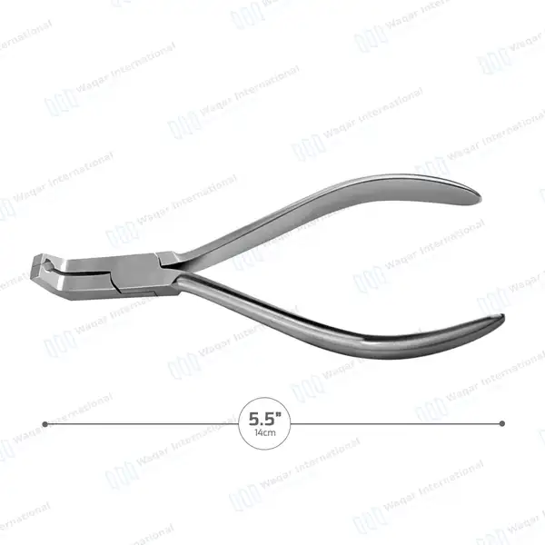 Angulated Bracket Remover Orthodontic Plier 5.5″ - surgical instruments manufactured by Waqar International, Sialkot - view 3