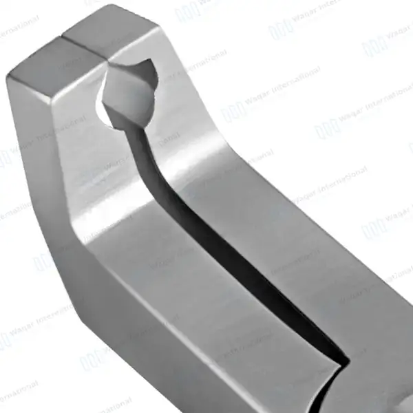 Angulated Bracket Remover Orthodontic Plier 5.5″ - surgical instruments manufactured by Waqar International, Sialkot - view 4