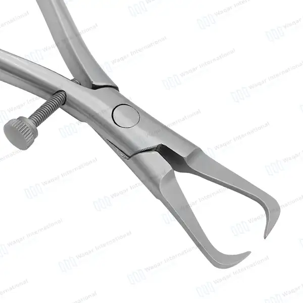 Baade Band & Shell Removing Pliers 6″ with Pointed Beaks - surgical instruments manufactured by Waqar International, Sialkot - view 4