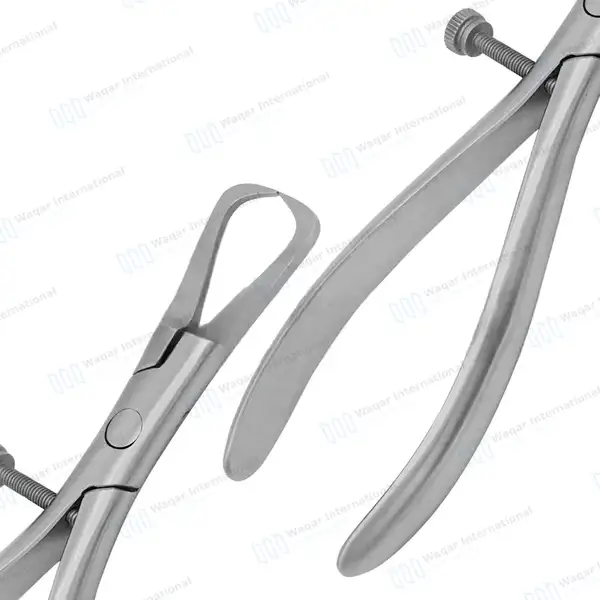 Baade Band & Shell Removing Pliers 6″ with Pointed Beaks - surgical instruments manufactured by Waqar International, Sialkot - view 5