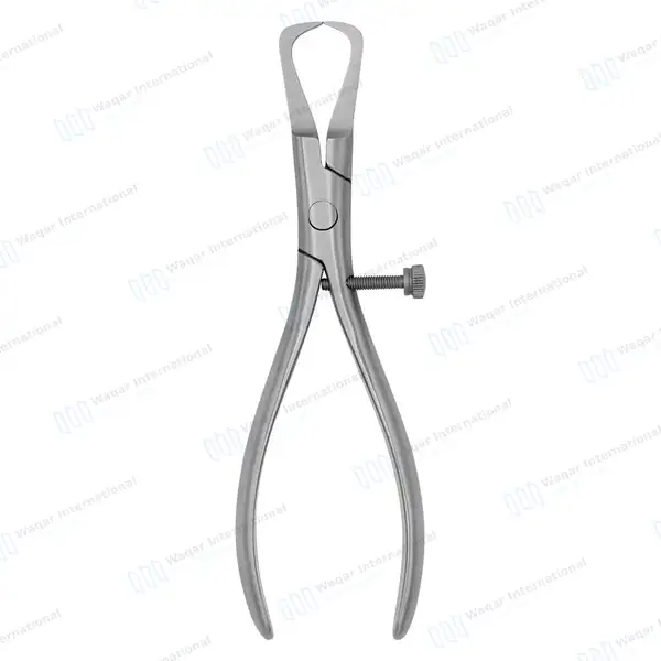 Baade Band & Shell Removing Pliers 6″ with Pointed Beaks - surgical instruments manufactured by Waqar International, Sialkot - view 6