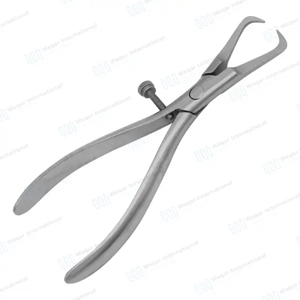 Baade Band & Shell Removing Pliers 6″ with Pointed Beaks - surgical instruments manufactured by Waqar International, Sialkot - view 7