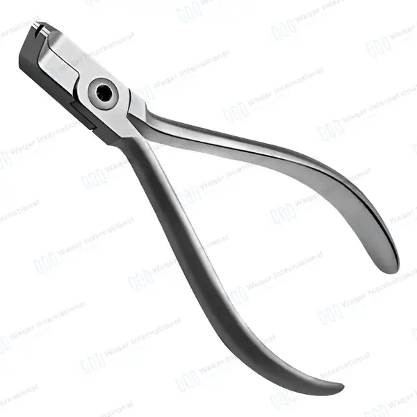 Ball Hook Crimping Plier 5″ Angled Stops Tip - surgical instruments manufactured by Waqar International, Sialkot - view 2