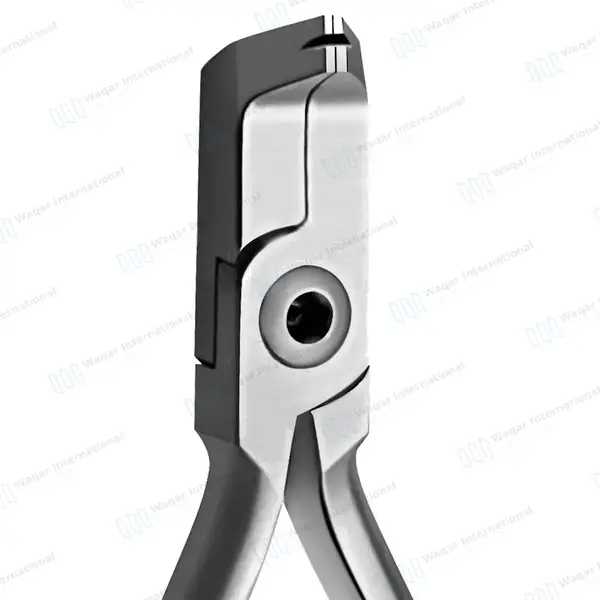 Ball Hook Crimping Plier 5″ Angled Stops Tip - surgical instruments manufactured by Waqar International, Sialkot - view 6