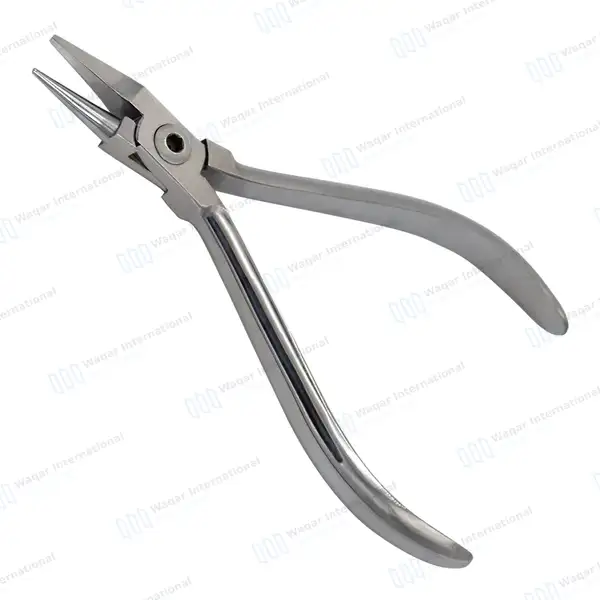 Bird Beak Pliers 5.25″ (13.3cm) Orthodontic Instrument - surgical instruments manufactured by Waqar International, Sialkot - view 2