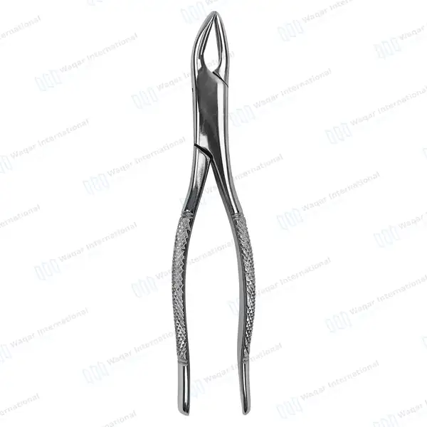 Dental Extracting Forceps #101 for Upper & Lower Premolars - dental instruments manufactured by Waqar International, Sialkot - view 6