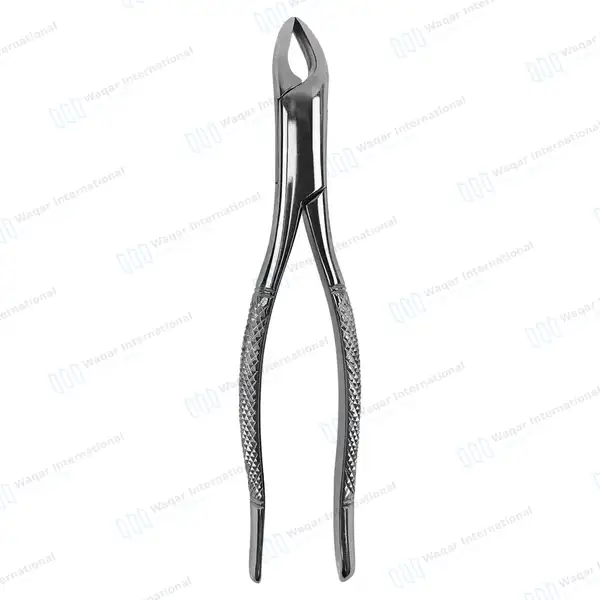 Dental Extracting Forceps #101 for Upper & Lower Premolars - dental instruments manufactured by Waqar International, Sialkot - view 7