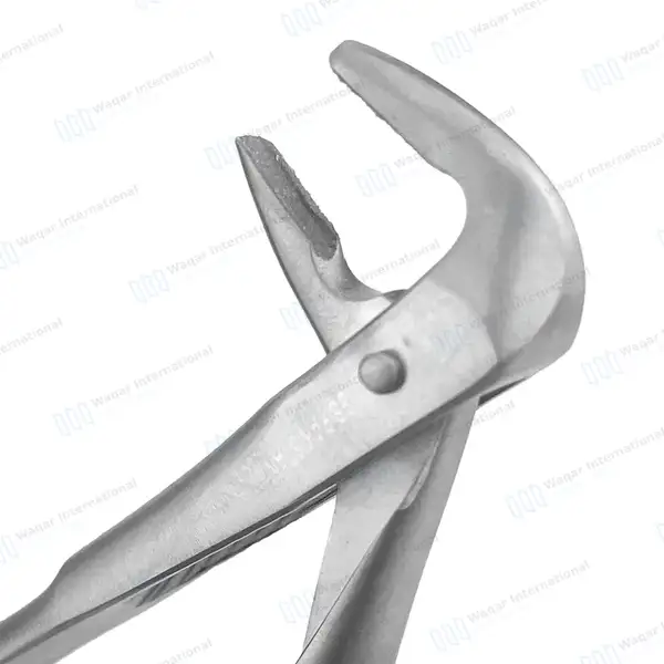 T/C Extracting Forceps #859 for Lower Root & Molars, Delicate - surgical instruments manufactured by Waqar International, Sialkot - view 4